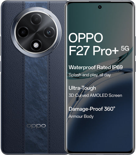 OPPO F27 PRO PLUS 5G (MIDNIGHT NAVY, 8 GB RAM, 128 GB STORAGE)[Like New]