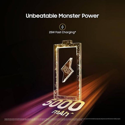 SAMSUNG GALAXY M06 5G (BLAZING BLACK, 6GB RAM, 128GB STORAGE)
