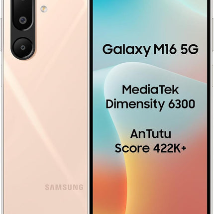 SAMSUNG GALAXY M16 5G (BLUSH PINK, 4GB RAM, 128GB STORAGE)