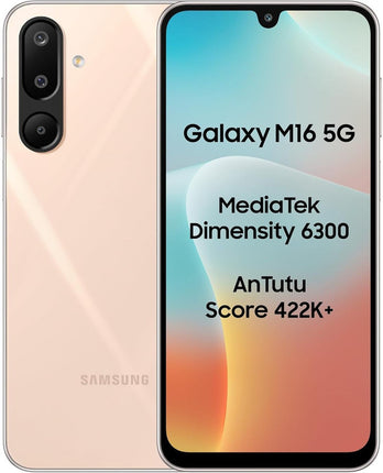SAMSUNG GALAXY M16 5G (BLUSH PINK, 6GB RAM, 128GB STORAGE)