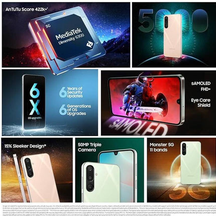 SAMSUNG GALAXY M16 5G (MINT GREEN, 6GB RAM, 128GB STORAGE)