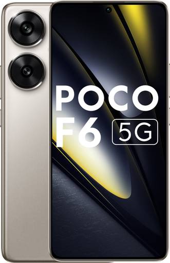 POCO F6 5G (TITANIUM, 12 GB RAM, 512 GB STORAGE)[Like New]