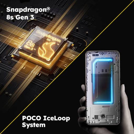 POCO F6 5G (TITANIUM, 12 GB RAM, 512 GB STORAGE)[Like New]