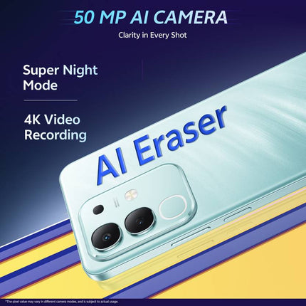 VIVO T4X 5G (GLACIAL TEAL, 6GB RAM, 128GB STORAGE)