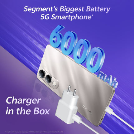 VIVO T4 LITE 5G (TITANIUM GOLD, 6GB RAM, 128GB STORAGE)