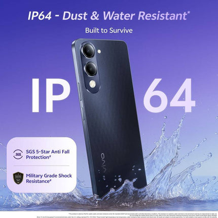 VIVO T4 LITE 5G (PRISM BLUE, 4GB RAM, 128GB STORAGE)