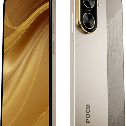 POCO C71 (DESERT GOLD, 4GB RAM, 64GB STORAGE)
