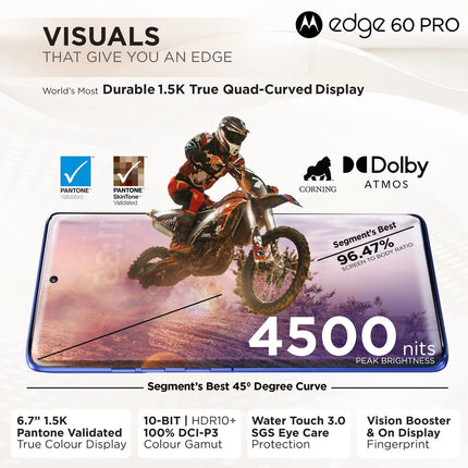 Motorola Edge 60 pro 5G | Open Box | 1 Year Warranty