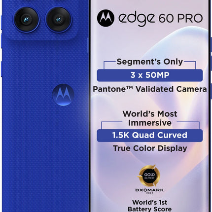 Motorola Edge 60 pro 5G | Open Box | 1 Year Warranty
