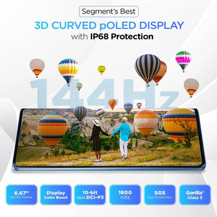 MOTOROLA G96 5G (PANTONE GREENER PASTURES, 8GB RAM, 128GB STORAGE)