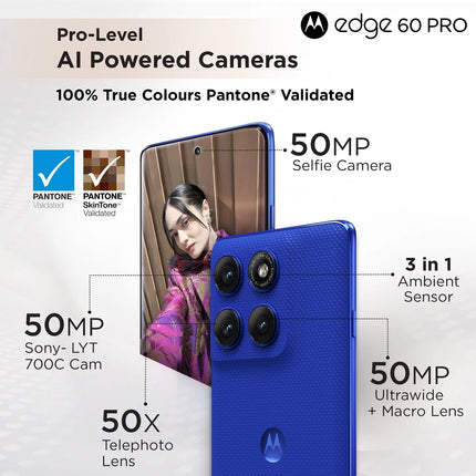 Motorola Edge 60 pro 5G | Open Box | 1 Year Warranty