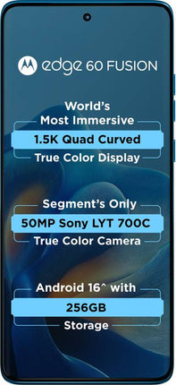 MOTO EDGE 60 FUSION 5G (MIX COLOUR, 8GB RAM, 256GB STORAGE) [Activated] [GRADE B]