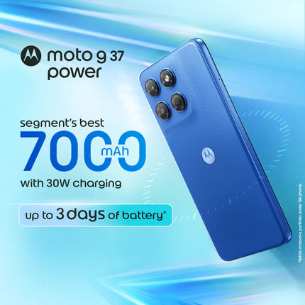 Motorola G37 Power | 1 Year Warranty