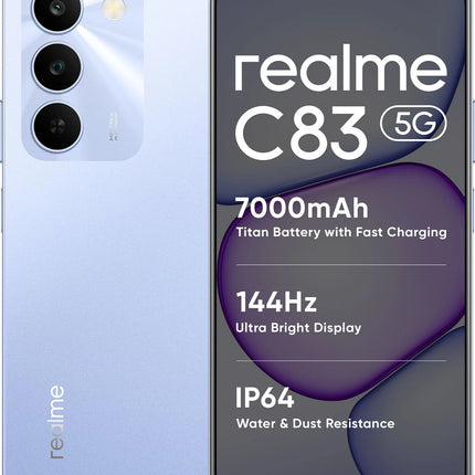realme C83 5G | 1 Year Warranty