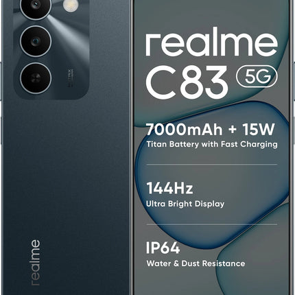 realme C83 5G | 1 Year Warranty