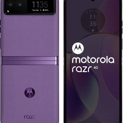 MOTOROLA RAZR 40 (SUMMER LILAC, 256 GB)  (8 GB RAM) [Activated] [GRADE B]