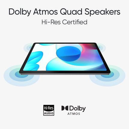 realme Pad WiFi Tablet | Open Box | 3GB RAM 32GB ROM | Grey Colour | 1 Year Warranty - SAARBazaar