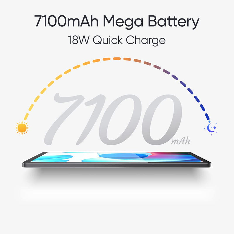realme Pad WiFi Tablet | Open Box | 3GB RAM 32GB ROM | Grey Colour | 1 Year Warranty - SAARBazaar
