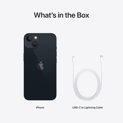 Refurbished Apple iPhone 13 (128GB) - Midnight [ 1 Year Warranty ] - SAARBazaar