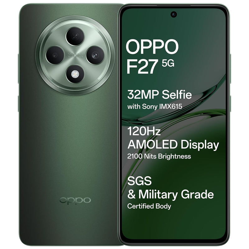 Refurbished OPPO F27 5G | Open Box | 1 Year Warranty - SAARBazaar
