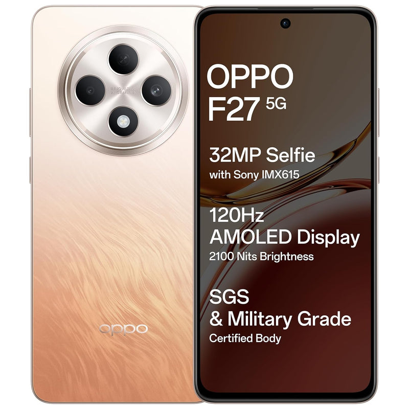 Refurbished OPPO F27 5G | Open Box | 1 Year Warranty - SAARBazaar