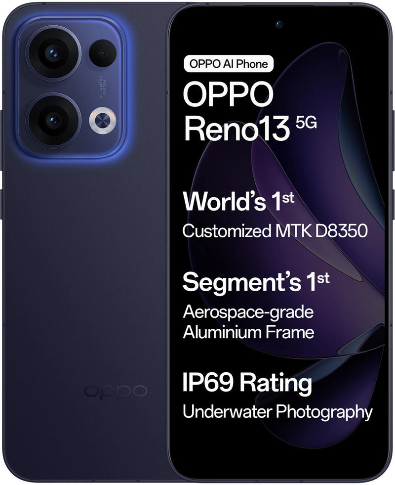 Refurbished OPPO Reno13 5G | Open Box | 1 Year Warranty - SAARBazaar