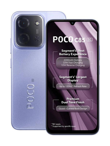 Poco C85 5G | 1 Year Warranty