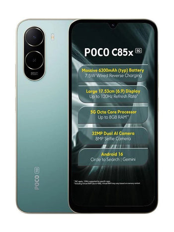 Poco C85x 5G | 1 Year Warranty