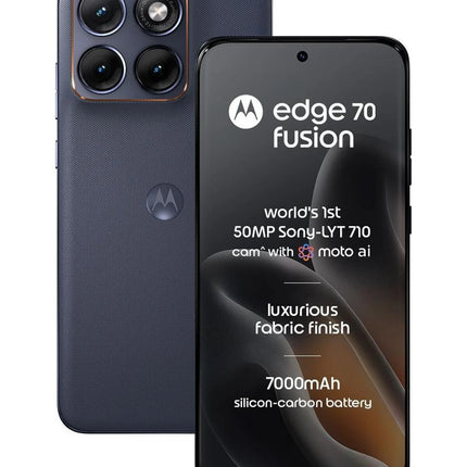 Moto Edge 70 Fusion 5G | 1 Year Warranty