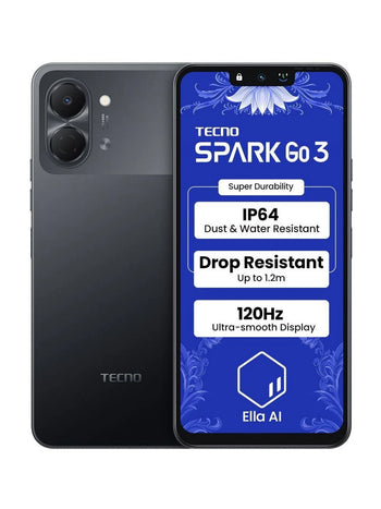 Tecno Spark Go 3  | 1 Year Warranty