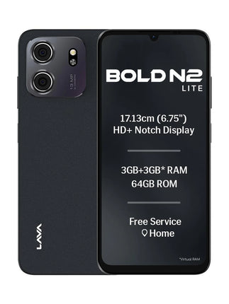 Lava Bold N2 Lite | 1 Year Warranty