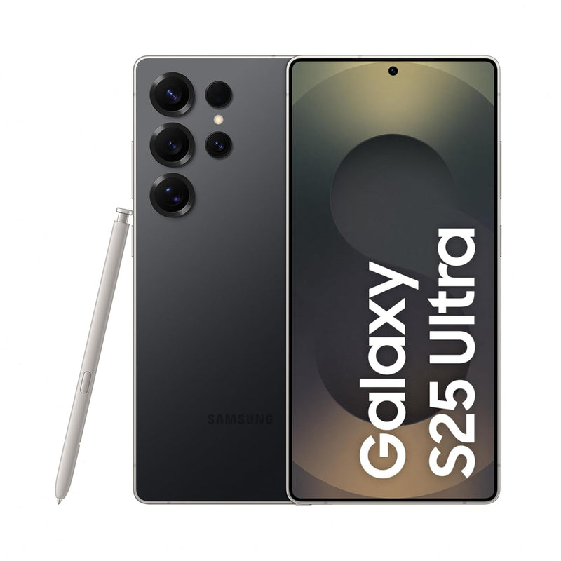 Samsung Galaxy S25 Ultra 5G Mobile with Galaxy AI (Titanium Black, 12GB RAM, 256GB Storage),Titanium Frame,Ultra Gaming with Snapdragon 8 Elite,200MP Camera with ProVisual Engine,5000mAh Battery, 1 Year Warranty