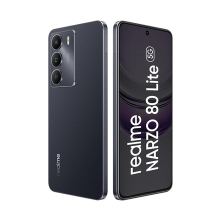 realme NARZO 80 Lite 5G (Crystal Purple, 6GB+128GB) | 6000mAh Long-Lasting Battery | MediaTek Dimensity 6300 5G | AI Assist | IP64 Rated Water & Dust Resistance | Military-Grade Durability | 1 Year Brand Warranty