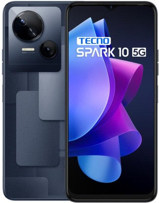 TECNO SPARK 10 5G (META BLACK, 128 GB)  (8 GB RAM)