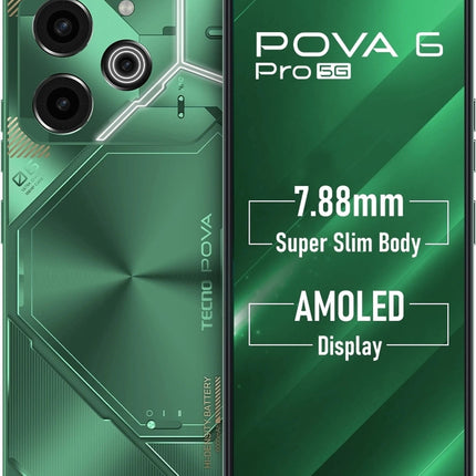 Tecno Pova 6 Pro 5G | Open Box | 1 Year Warranty - SAARBazaar