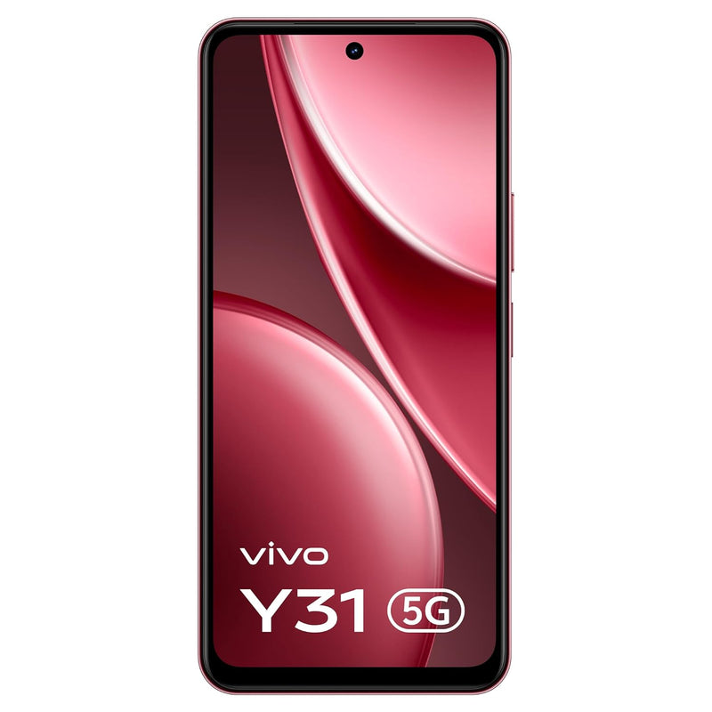 Vivo Y31 (Racing Black, 6GB, 128GB Storage) 1 Year Warranty