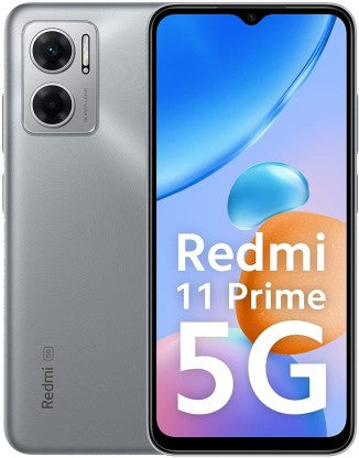 REDMI 11 PRIME 5G (CHROME SILVER, 64 GB)  (4 GB RAM)