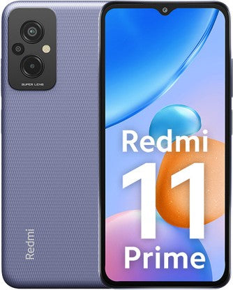 REDMI 11 PRIME (PEPPY PURPLE, 64 GB)  (4 GB RAM)