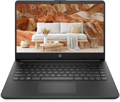 HP ATHLON DUAL CORE 3050U - (8 GB/256 GB SSD/WINDOWS 11 HOME) 14S-FQ0568AU THIN AND LIGHT LAPTOP  (14 INCH, JET BLACK, 1.41 KG, WITH MS OFFICE)[Like New]