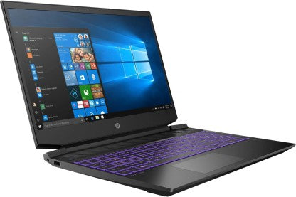HP PAVILION RYZEN 5 HEXA CORE AMD R5-5600H - (8 GB/512 GB SSD/WINDOWS 10/4 GB GRAPHICS/NVIDIA GEFORCE GTX 1650/144 HZ) 15-EC2004AX GAMING LAPTOP  (15.6 INCH, SHADOW BLACK, 1.98 KG)[Like New]