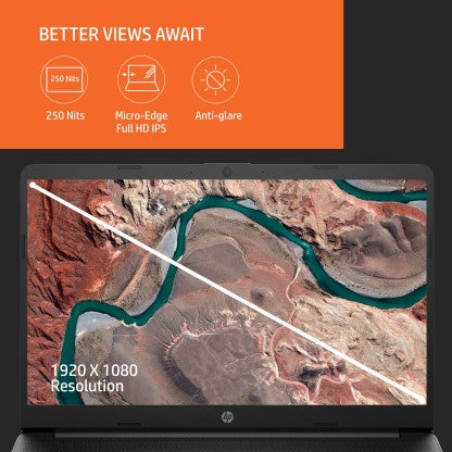 HP RYZEN 3 DUAL CORE 3250U - (8 GB/512 GB SSD/WINDOWS 11 HOME) 15S- EQ1560AU THIN AND LIGHT LAPTOP  (15.6 INCH, JET BLACK, 1.69 KG)[Like New]