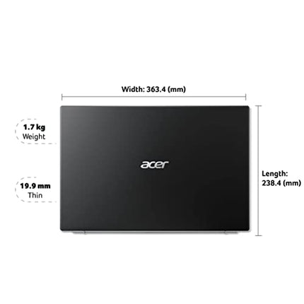 ACER EXTENSA 15 LIGHTWEIGHT LAPTOP INTEL CORE I3 11TH GEN PROCESSOR (4 GB RAM/256GB SSD/WINDOWS 11 HOME/INTEL UHD GRAPHICS /1.7KG/BLACK) EX215-54 WITH 15.6&#34; (39.6 CMS) FULL HD DISPLAY