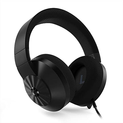 LENOVO LEGION H200 WIRED ON EAR HEADPHONES WITH MIC BLACK