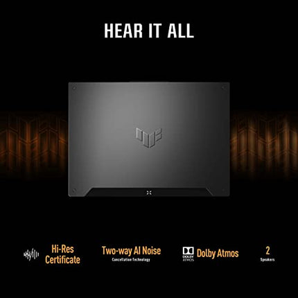 ASUS TUF GAMING F15 (2022), 15.6&#34;(39.62 CMS) FHD 144HZ, INTEL CORE I7-12700H 12TH GEN, RTX3050 TI 4GB GRAPHICS, GAMING LAPTOP (16GB/512GB SSD/90WHRS BATTERY/WINDOWS 11/GRAY/2.2 KG), FX507ZE-HN038W