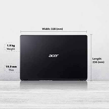 ACER ASPIRE 3 AMD 3020E DUAL CORE PROCESSOR (4GB DDR4 RAM / 1TB HDD/WINDOWS 11 HOME/BLACK/NARROW BEZEL / 1.9 KG) A314-22 WITH 14 INCHES (35.5 CM) HD DISPLAY LAPTOP