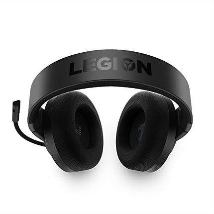 LENOVO LEGION H200 WIRED ON EAR HEADPHONES WITH MIC BLACK