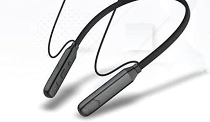 U&AMP;I LOLLIPOP SERIES UINB-6930,TYPE-C-CHARGING SUPPORT IN EAR NECKBAND 16 HOURS PLAYTIME BLUETOOTH HEADSET (BLACK, IN THE EAR)