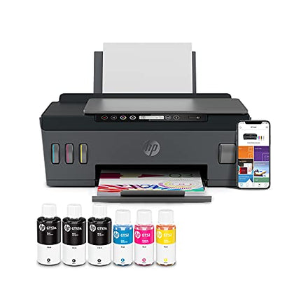 HP SMART TANK 515 ALL-IN-ONE WIRELESS INK TANK COLOUR PRINTER, HIGH CAPACITY TANK (6000 BLACK AND 8000 COLOUR) WITH AUTOMATIC INK SENSOR