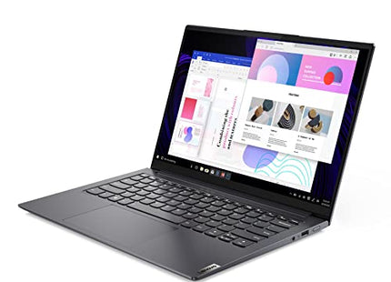 LENOVO YOGA SLIM 7 PRO INTEL EVO CORE I5-11320H 14&#34;(35.6CM) 2.8K LAPTOP(16GB/512GB SSD/WIN11/MSO 2021/90HZ/3YR BRAND WARRANTY/1.3KG),82NC00EWIN,5% INSTANT OFF ON APAY ICICI CREDITCARD (PRIME ONLY)