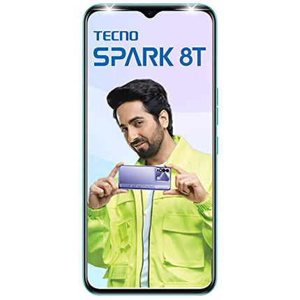 TECNO SPARK 8T (ATLANTIC BLUE, 4GB RAM,64GB STORAGE) 50MP AI CAMERA  7GB EXPANDABLE RAM